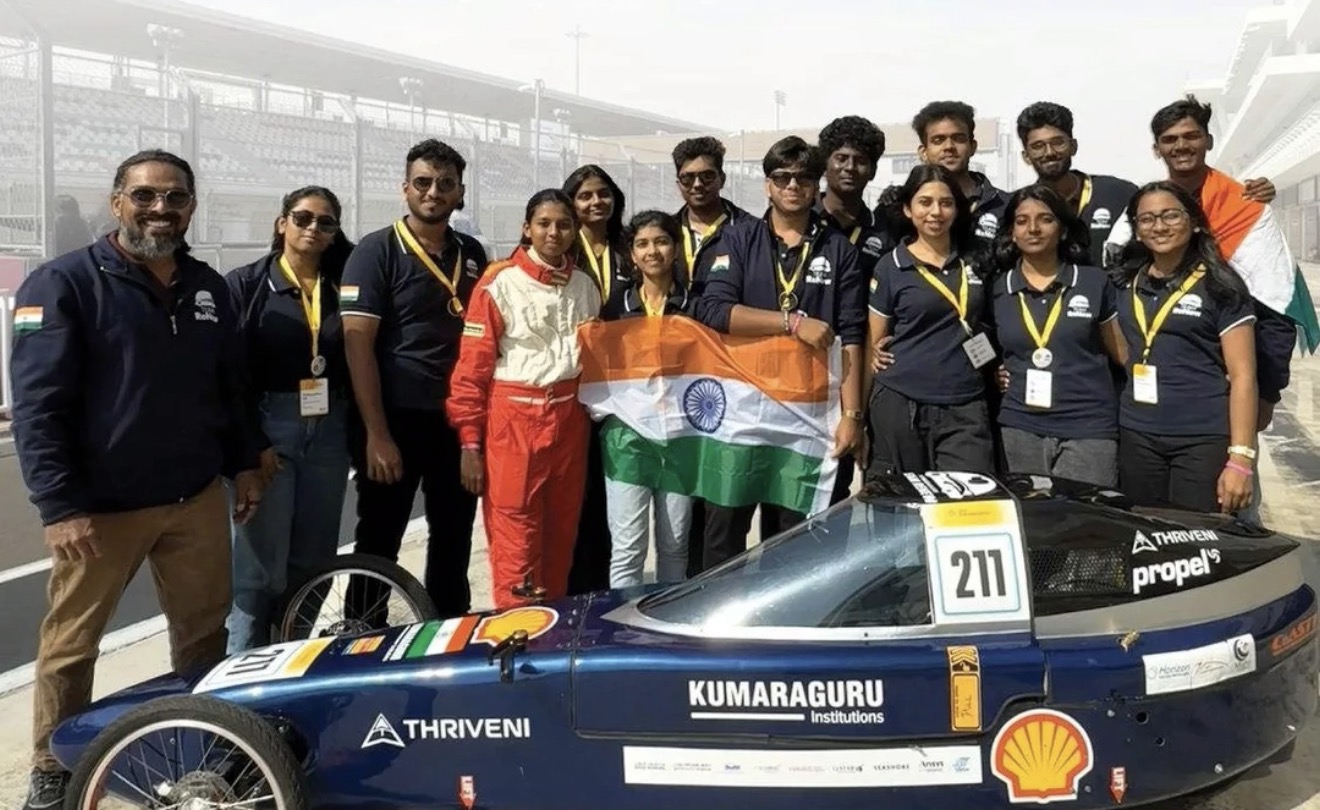 Kumaraguru’s Team ReNew secures historic podium at Shell Eco-Marathon 2026 Qatar
