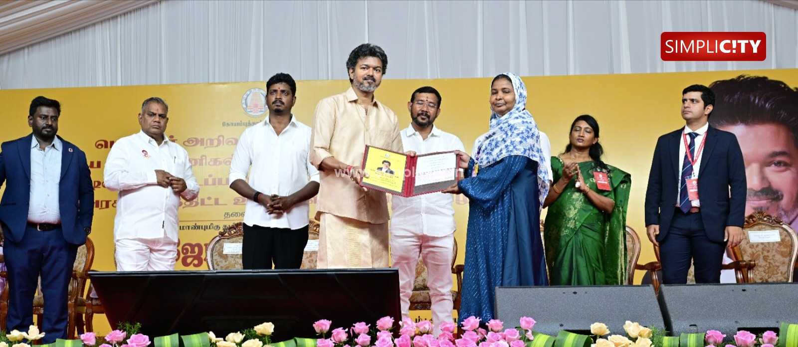 கோவையில் ரூ.408.25 கோடி மதிப்பிலான 89 திட்டப் பணிகளை திறந்து வைத்த தமிழக முதல்வர் ச. ஜோசப் விஜய்