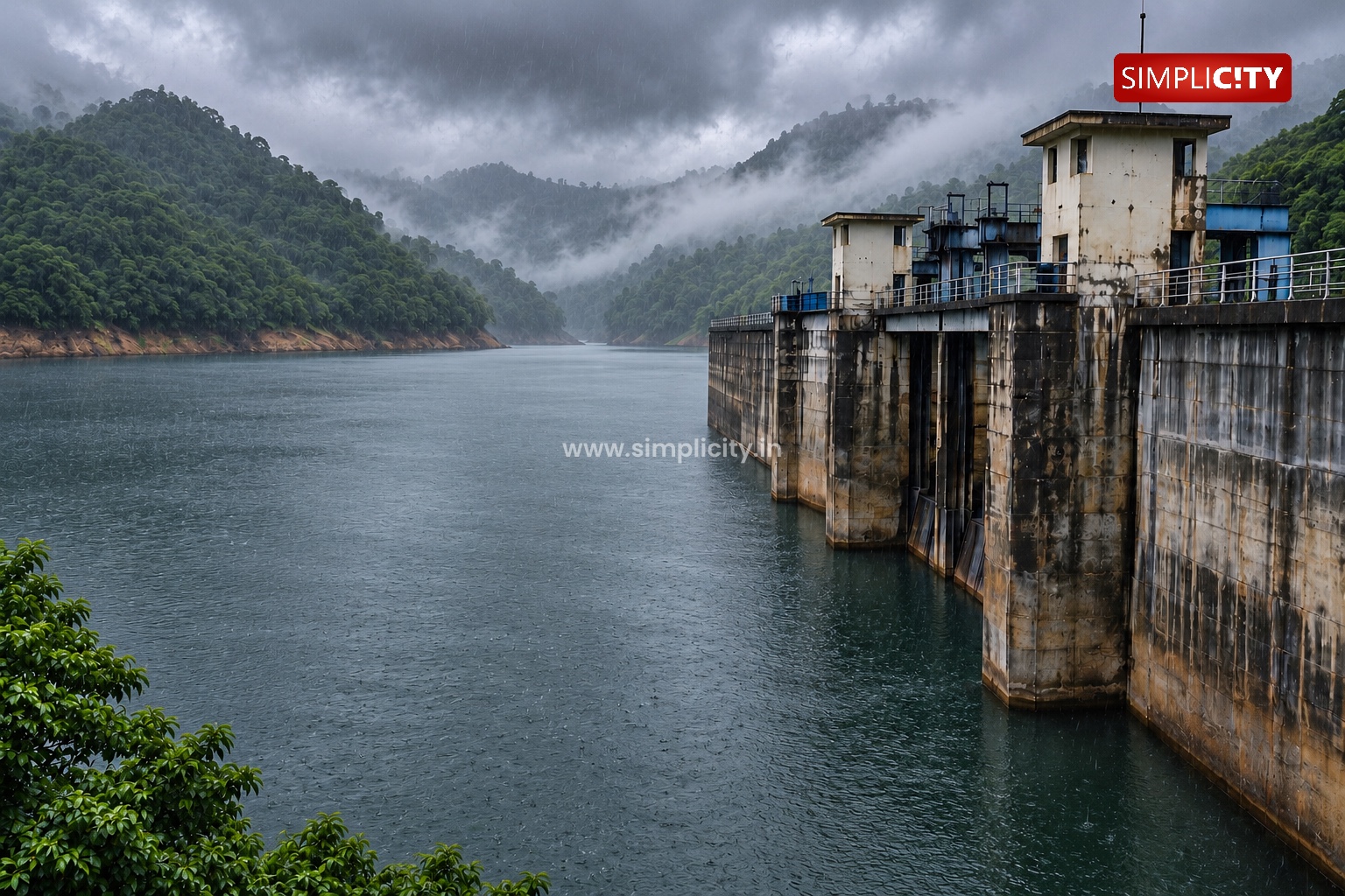 Coimbatore Rains: Siruvani Reservoir Level Jumps from 34.80 to 38.87 Feet in a Day