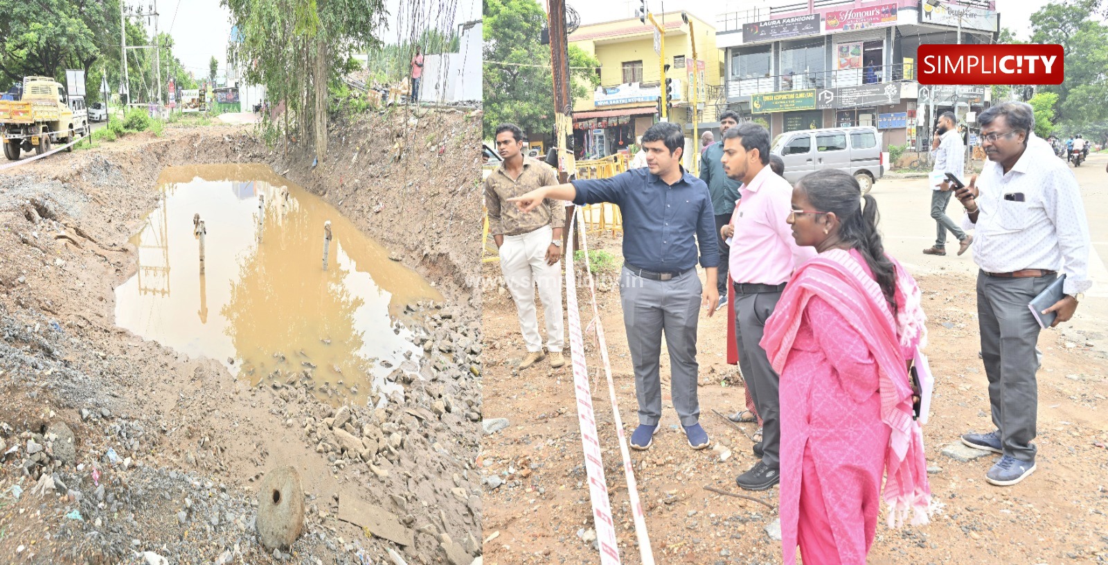 வடகிழக்கு பருவமழையையொட்டி கோவை மத்திய மண்டலத்தில் அதிக மழைநீர் தேங்கும் இடங்களை மாவட்ட ஆட்சியர் ஆய்வு