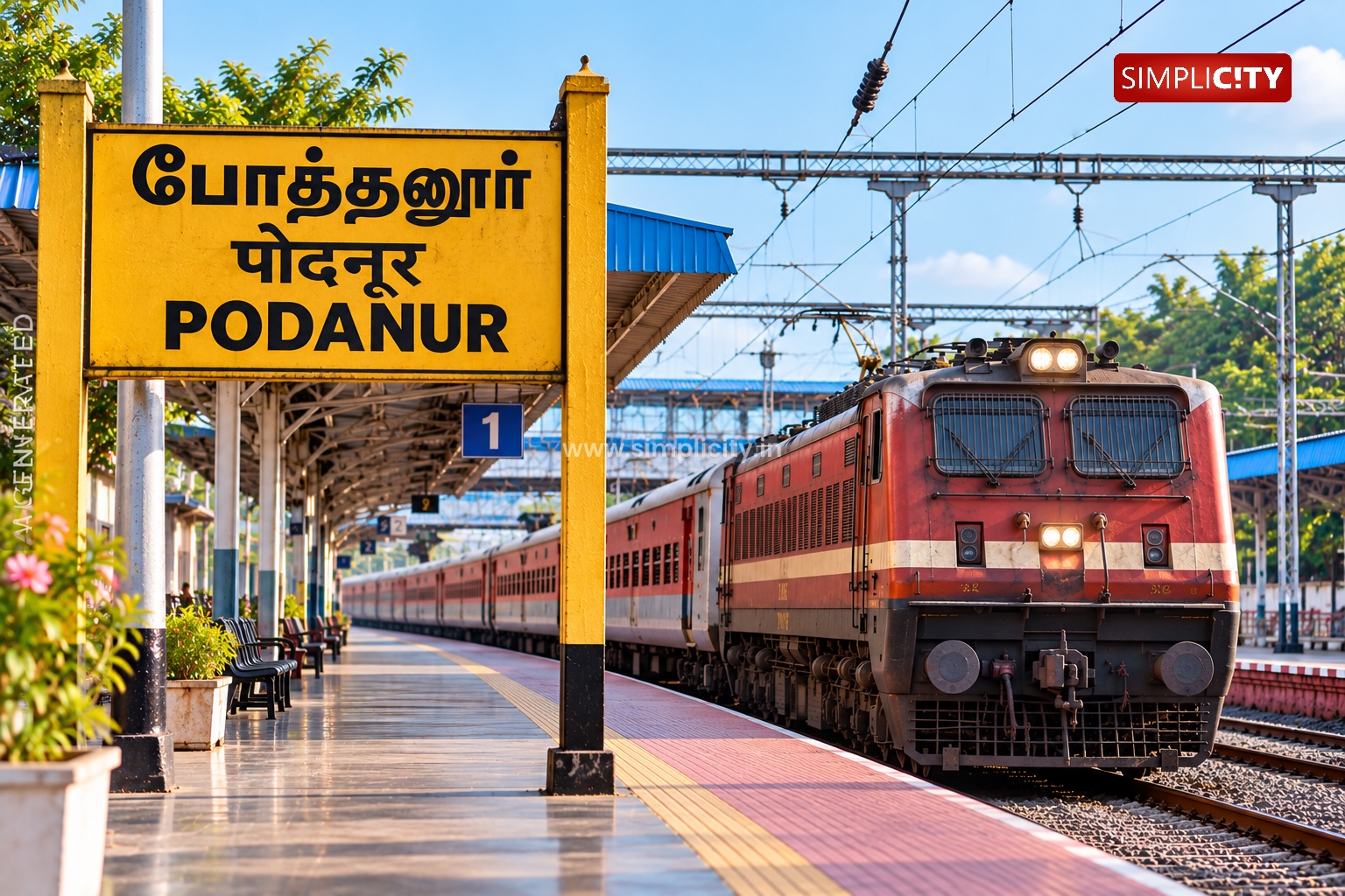 Tiruchirappalli–Palakkad Express Short-Terminated at Ingur on October 16