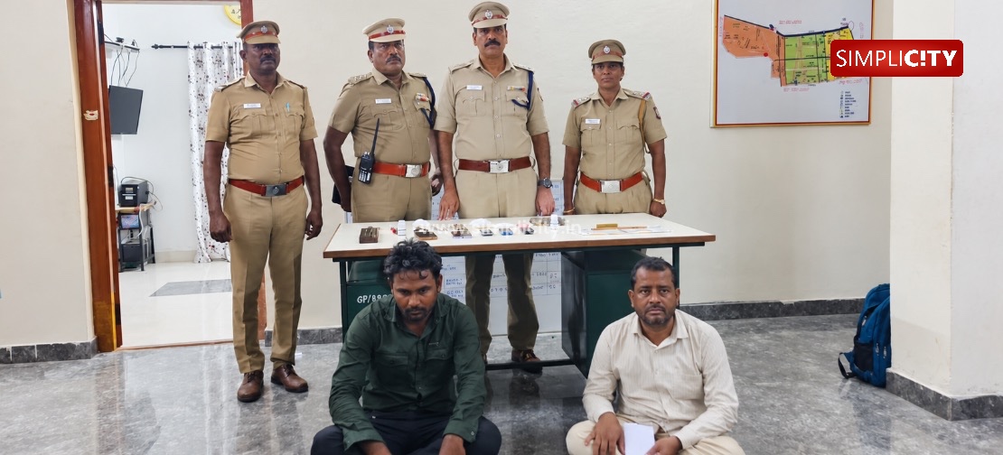 Coimbatore Police Arrest Two West Bengal Men for Swapping Fake Metal with Gold Jewellery
