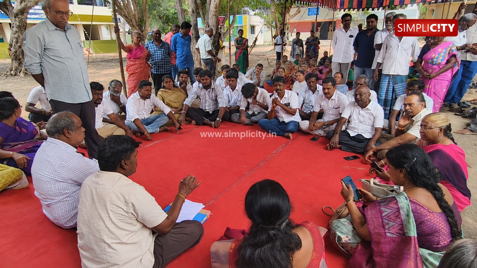 Gandhi Jayanti Gram Sabha Meetings Held Across Periyanayakkanpalayam Block Villages