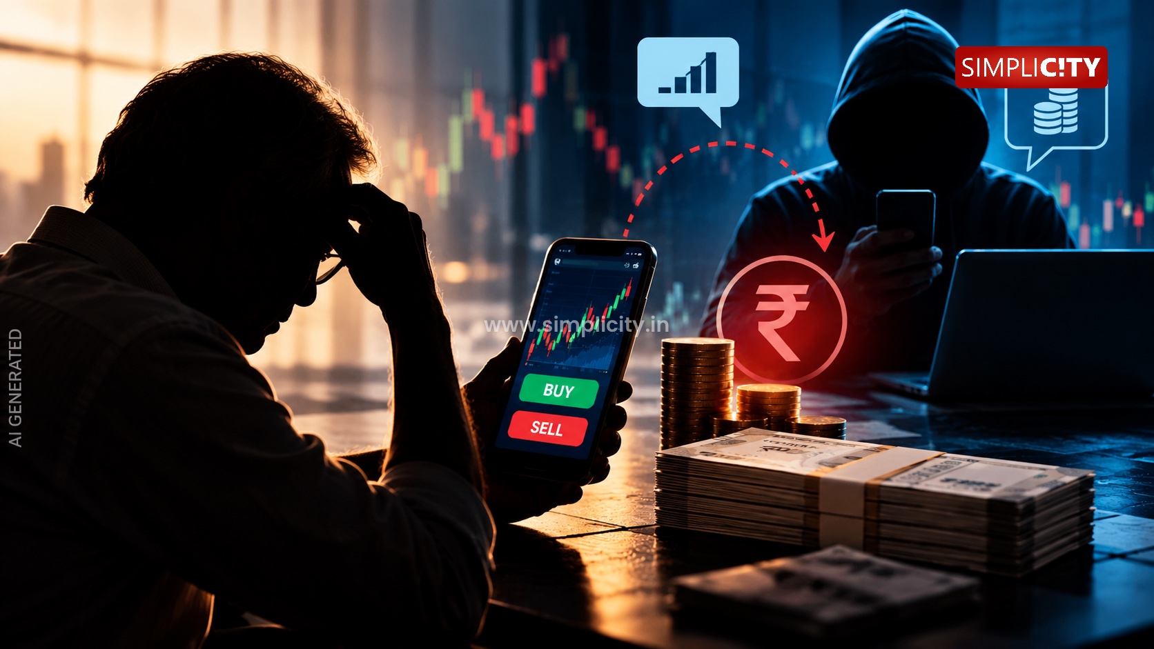 Online Stock Trading Fraud: Coimbatore Businessman Duped of ₹2.5 Crore; Cybercrime Police Probe