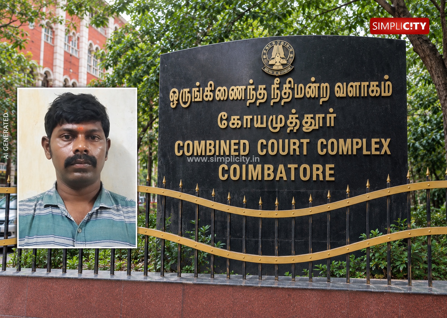 Repeat Offender Sentenced to 20 Years in Prison for Possessing Country-Made Explosives in Coimbatore