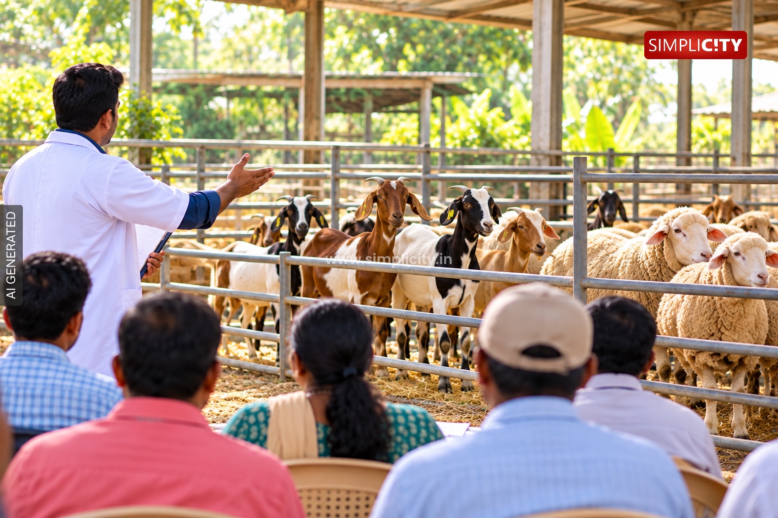Udumalpet Veterinary College to Hold Sheep and Goat Rearing Training on October 28; Registrations Open
