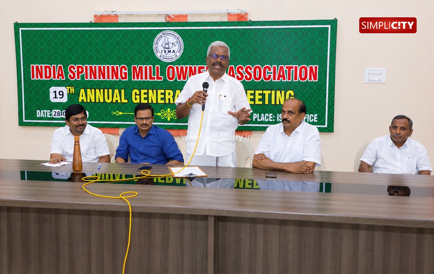 CCI Pricing Woes Take Centre Stage at India Spinning Mill Owners’ Association Meet in Sulur
