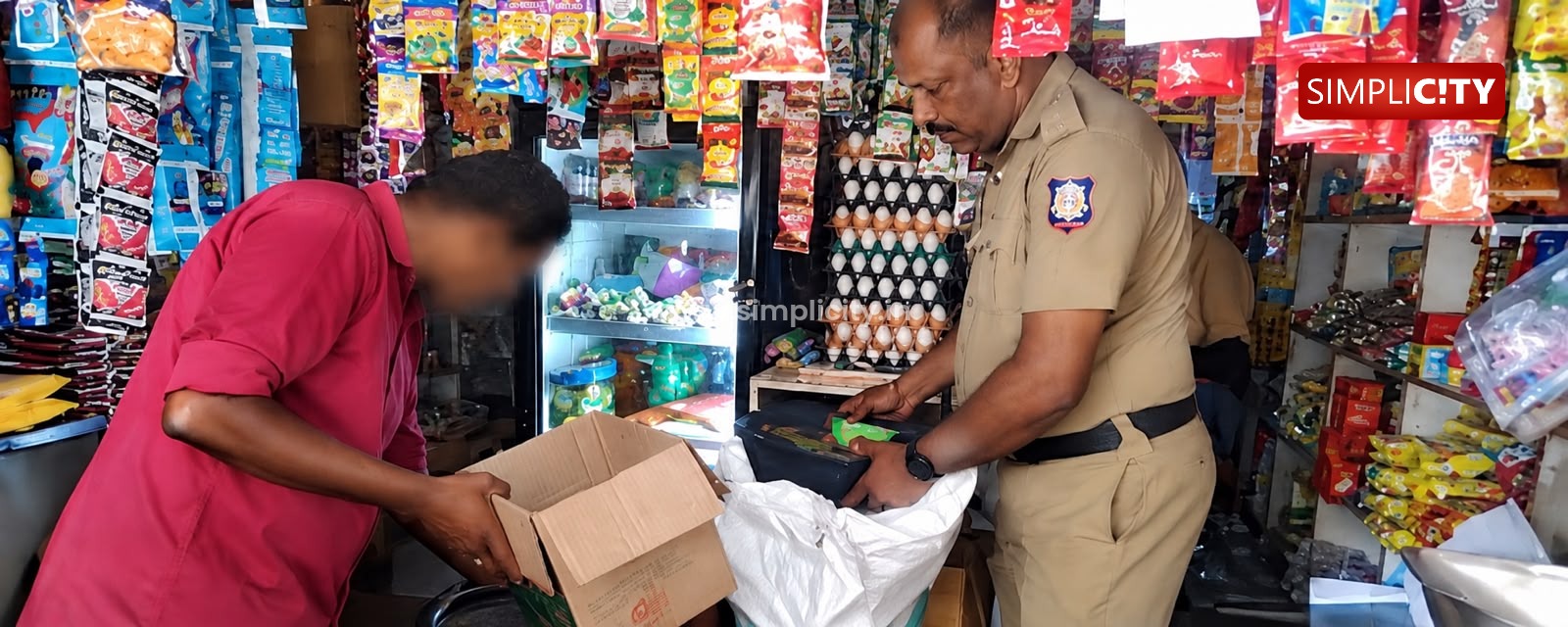 கோவையில் குட்கா விற்பனைக்கு எதிராக சோதனை: 40 பேர் கைது, 53.536 கிலோ பறிமுதல்