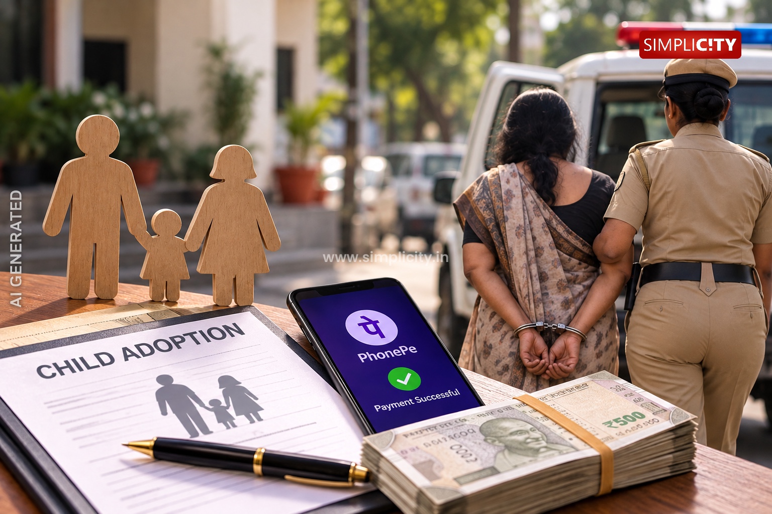 Coimbatore Woman Arrested for Cheating Chennai Couple of ₹1.77 Lakh with Fake Adoption Promise