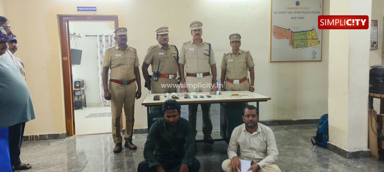 கோவையில் போலி தங்கம் மோசடி: மேற்கு வங்கத்தைச் சேர்ந்த 2 பேர் கைது, 265 கிராம் தங்கம் மீட்பு