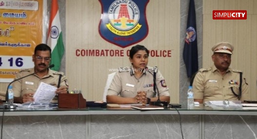 IGP Ramya Bharathi Launches ‘Magizhchi’ Mental Health Initiative for Coimbatore City Police Personnel
