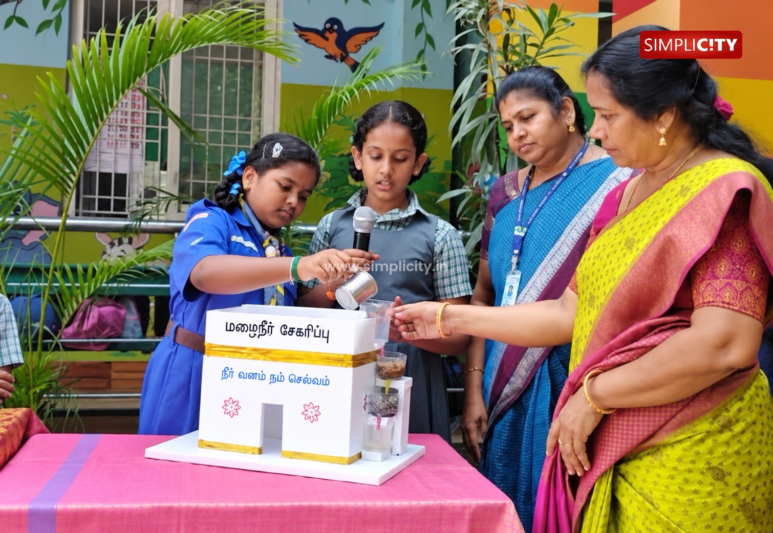 Ahead of Monsoon, Coimbatore Corporation Students Champion Rainwater Harvesting