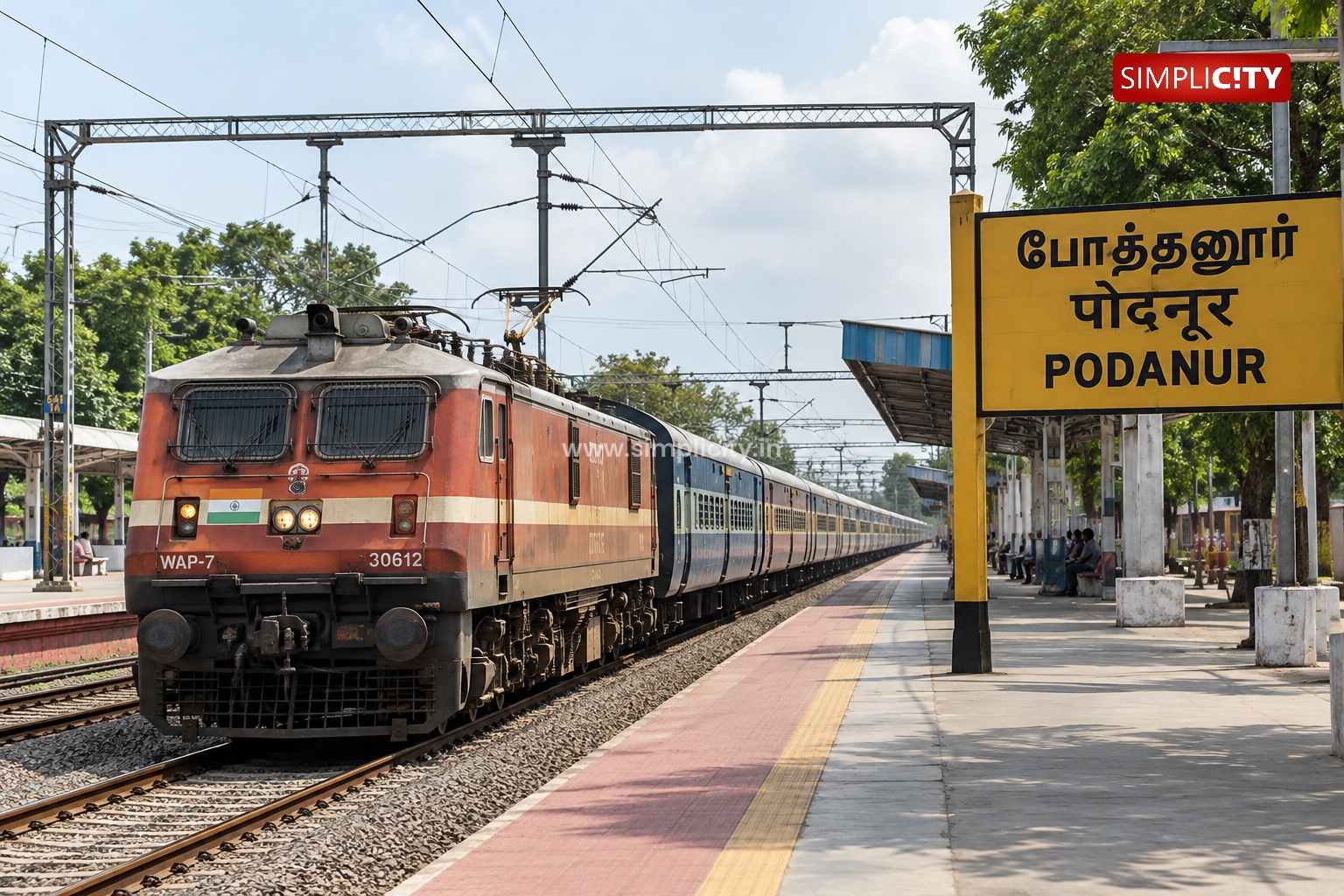Passenger Alert: Tiruchirappalli-Palakkad Town Express to Be Diverted via Podanur on October 11