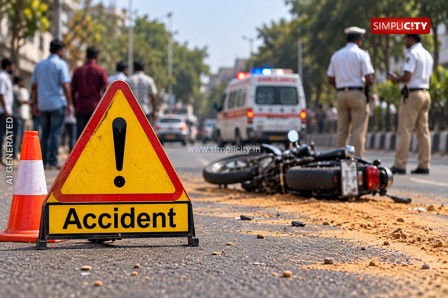 Construction Worker Dies After Motorcycle Skids on Kuniyamuthur–Puttuvikki Road