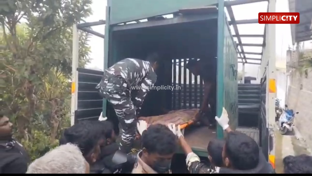 வால்பாறையில் வீட்டுப் பின்புறம் உடல்நிலை பாதித்த சிறுத்தை - வனத்துறையினர் மீட்பு