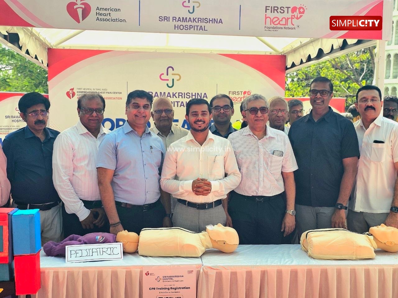 On the occasion of World Heart Day, Sri Ramakrishna Hospital organized an awareness event on heart health at Race Course. — image 4