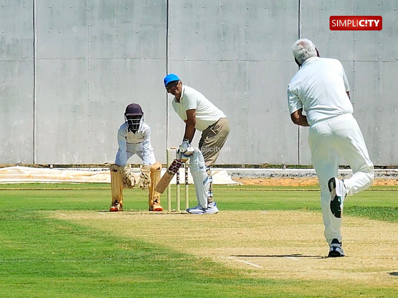 The Coimbatore Seniors team won the Over-65 cricket championship held at SNR College, Coimbatore on September 27, 2025, defeating Salem by 30 runs. — image 8