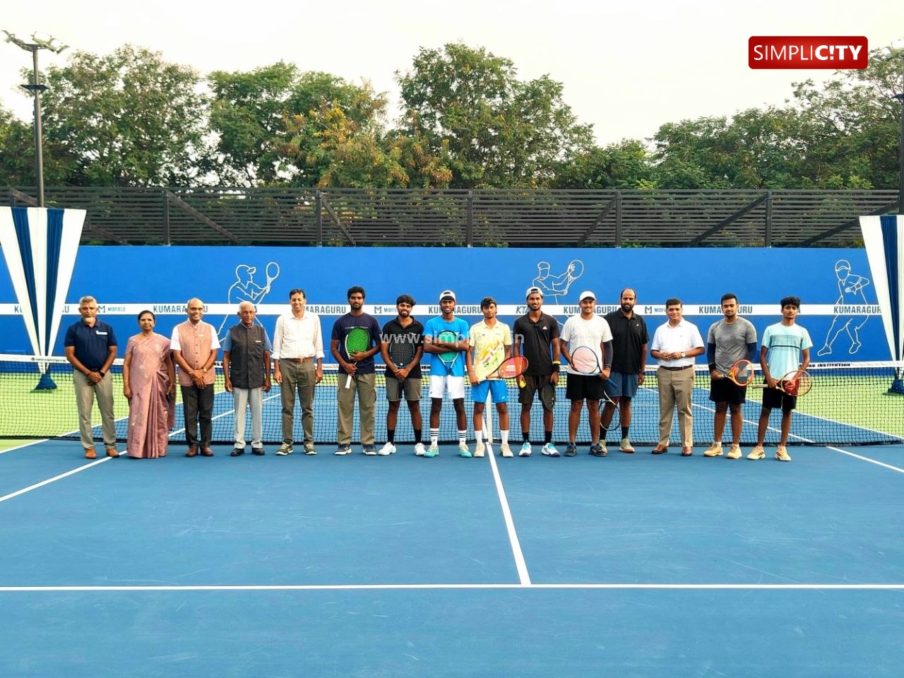 குமரகுரு டென்னிஸ் அகாடமி: கோவை குமரகுரு கல்லூரி வளாகத்தில் குமரகுரு டென்னிஸ் அகாடமியின் துவக்க விழா நடைபெற்றது. — image 2