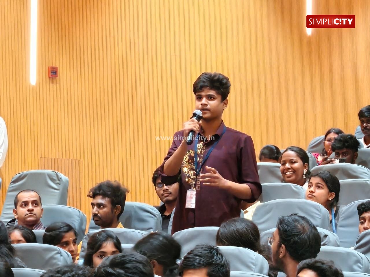 A special interactive session titled 'Sirakugal 2026', organized by the Visual Communication Department of Kumaraguru College of Arts and Science, was held at the Kumaraguru College campus with director Ram taking part. — image 5